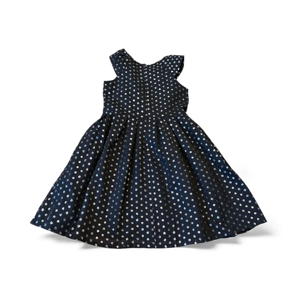 Gymboree Black Dress with White Dots